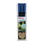 Edding 1255 Stylo calligraphie Bleu - Set de 3 pièces