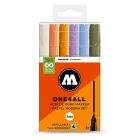 Molotow ONE4ALL Marqueurs acryliques Pastel Modern Set de 6 nuances - 2mm