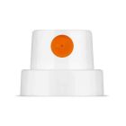 Molotow Silent Fat Cap - Blanc / orange