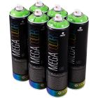 MTN Mega Colors - 6x ensemble vert