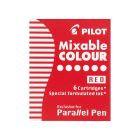 Pilot Parallel Cartouches rouges