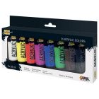 SOLO GOYA Ensemble de peinture acrylique - 8 tubes de 20 ml