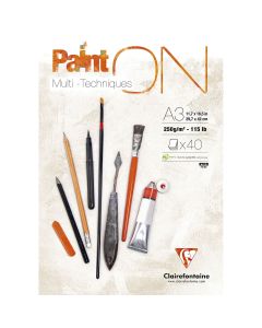 Clairefontaine Paint-ON Bloc A3 - Blanc