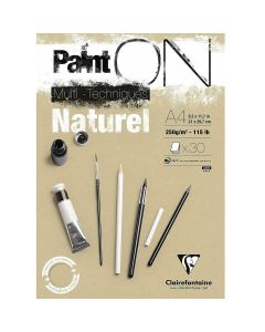 Clairefontaine Paint-ON Bloc A4 - Naturel