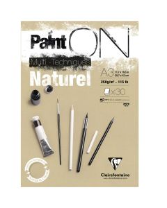 Clairefontaine Paint-ON Bloc A3 - Naturel