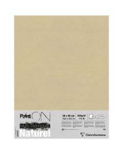 Clairefontaine Paint'ON Feuilles Naturel 50 x 65 cm
