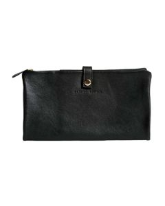 Rhodia Flying Spirit Pochette en cuir - Noir