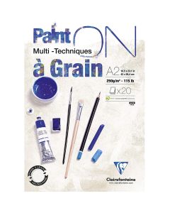 Clairefontaine Paint-ON Bloc A2 - á Grain