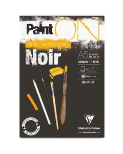 Clairefontaine Paint-ON Bloc A2 - Noir