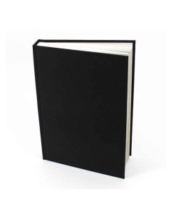 Kunst & Papier Carnet de croquis A6 Portrait - Noir