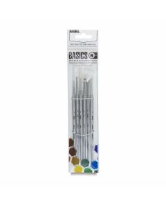 Liquitex Basics Pinceaux pour peinture acrylique, lot de 6