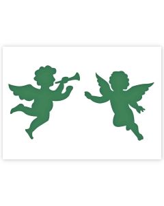 Modèle d'ange de Noël en 3 tailles