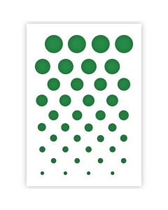 Modèle de motif de cercle en 3 tailles