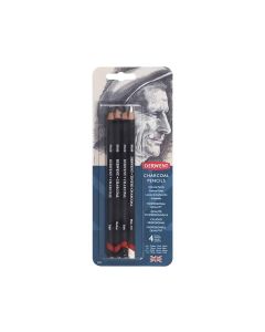 Derwent crayons de charbon de bois lot de 4