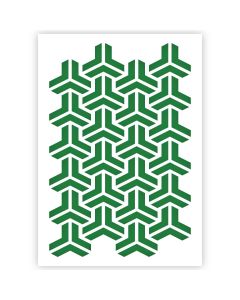 Modèle de motif Escher en 3 tailles