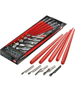 Essdee Scraperboard jeu de couteaux