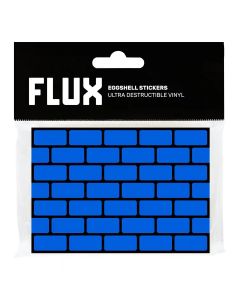 FLUX Eggshell Stickers 50 pièces Bricks Cyan