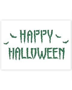 Pochoir Happy Halloween en 3 tailles