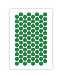 Modèle de motif hexagonal en 3 tailles