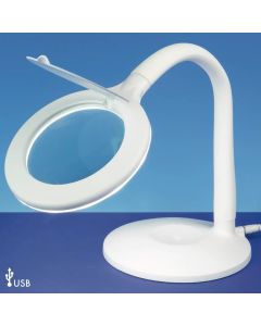 Lightcraft Lampe loupe USB LED flexible