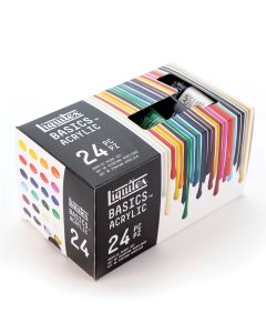 Liquitex Basics Peinture acrylique Best Sellers set de 24 couleurs - 22ml