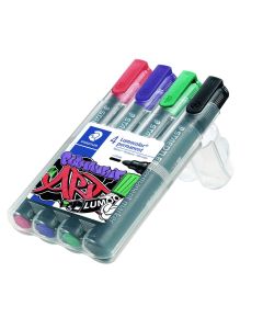 Staedtler Lumocolor ART 352 - marqueurs permanents lot de 4