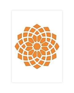 QBIX Pochoir Mandala - Format A3