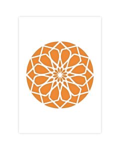 QBIX Pochoir Mandala - Format A3