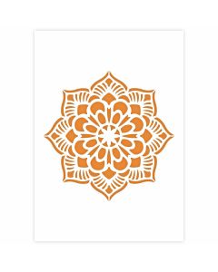 QBIX Pochoir Mandala - Format A4