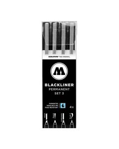 Molotow Blackliner 4x marqueur set 3
