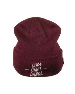 Mr. Serious - Cops Can’t Dance Beanie - Rouge bordeaux