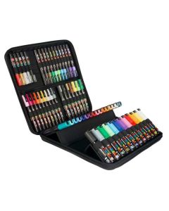 Posca Ensemble de marqueurs - Étui avec 60 stylos à peinture