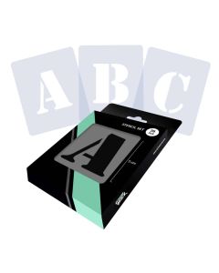 Set de pochoirs pour lettres Alphabet complet - Serif - 2 tailles