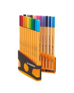 STABILO fineliner point 88 ColorParade lot de 20