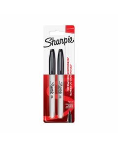 Sharpie Permanent Classic Fine Black Marker - Lot de 2