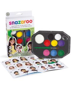 Snazaroo Kit de peinture pour le visage Arc-en-ciel