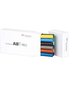 Tombow ABT PRO Jeu de marqueurs de 12 couleurs paysage