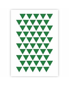 Modèle de motif triangulaire en 3 tailles