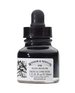 Winsor & Newton Encre de Chine - flacon pipette 30ml