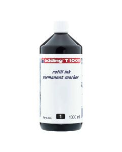 Edding recharge d'encre pour marqueurs permanents - 1000ml