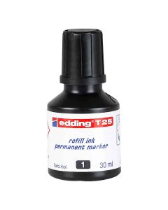 Edding recharge d'encre pour marqueurs permanents - 25 ml