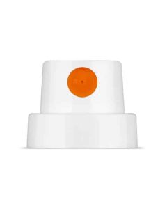 Molotow Silent Fat Cap - Blanc / orange