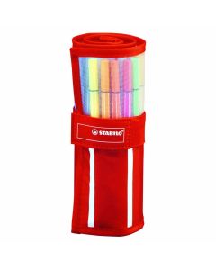 STABILO Pen 68 valise à roulettes avec 30 couleurs