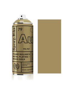 Spray.Bike Frame Builder's Metal Plating - Laiton Or - 400ml