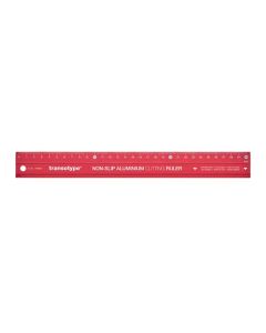 Transotype 30cm Règle en aluminium