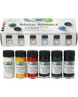 KREUL Magic Marble Effect Paint set de 6 couleurs de base