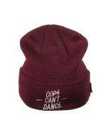 Mr. Serious - Cops Can’t Dance Beanie - Rouge bordeaux