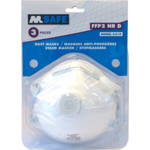 M-Safe 6210 Masque anti-poussière FFP2 NR D avec soupape d'expiration