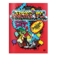 Urban Media Graffiti Coloring Book #3 Colouring Book kleurboek kleurplaat