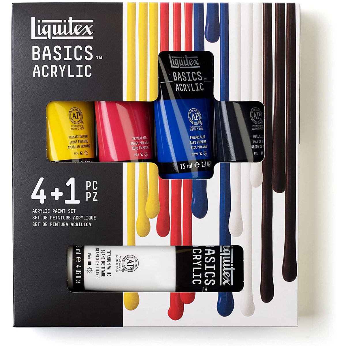 Acrylique Liquitex Basics - 118ml - rouge primaire - Acrylique